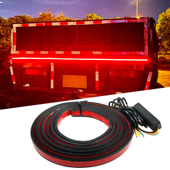 24V LED stražnje svjetlo za kamion — kočnica i pokazivač smjera, dekorativna LED traka, treperavo svjetlo protiv sudara