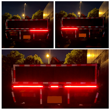24V LED stražnje svjetlo za kamion — kočnica i pokazivač smjera, dekorativna LED traka, treperavo svjetlo protiv sudara