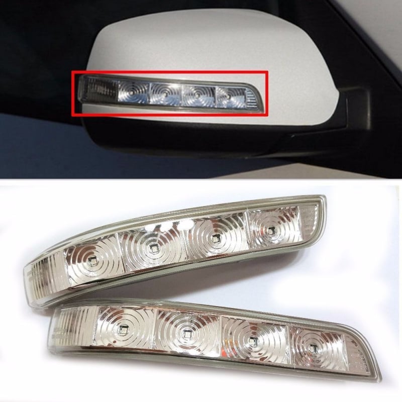Sorento LED kućište ogledala za pokazivač smjera, kompatibilno s 876132P000 / 876232P000; LED moduli 87613-2P000 / 87623-2P000; mogućnost prilagodbe