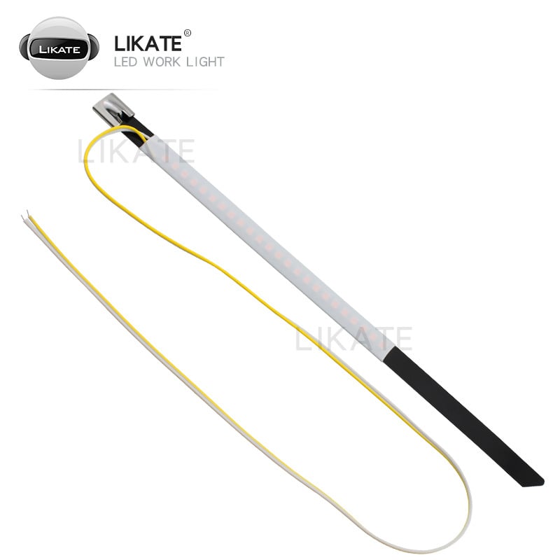 Licat LED prsten za signalizaciju na amortizeru motocikla – 12V, model LKT-motorcycle shock absorber light bar-long bright, pogodan za motocikl i električni auto.