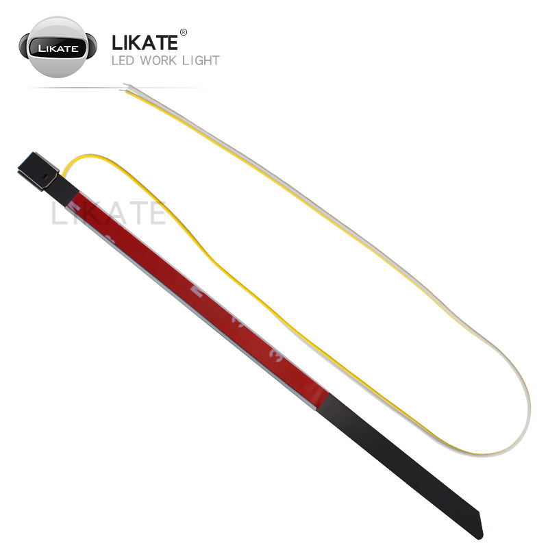 Licat LED prsten za signalizaciju na amortizeru motocikla – 12V, model LKT-motorcycle shock absorber light bar-long bright, pogodan za motocikl i električni auto.