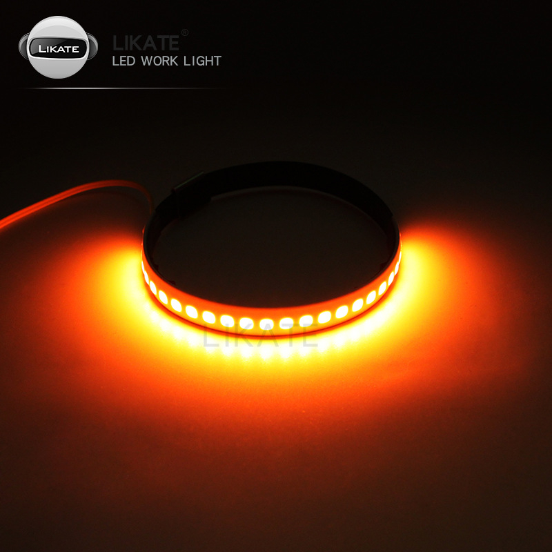 Licat LED prsten za signalizaciju na amortizeru motocikla – 12V, model LKT-motorcycle shock absorber light bar-long bright, pogodan za motocikl i električni auto.