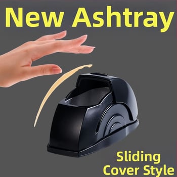 Τασάκι αυτοκινήτου με μεταλλικό εσωτερικό και ανοιχτό καπάκι, ανθεκτικό στον άνεμο και στα σωματίδια, σχεδιασμός με βιομιμητική τεχνολογία (Υλικό: Πλαστικό; Μοντέλο: Τασάκι κεντρικής κονσόλας; Διαδικασία παραγωγής: Βιομιμηρία; Βάρος: 100 g; Προσαρμογή: Ναι