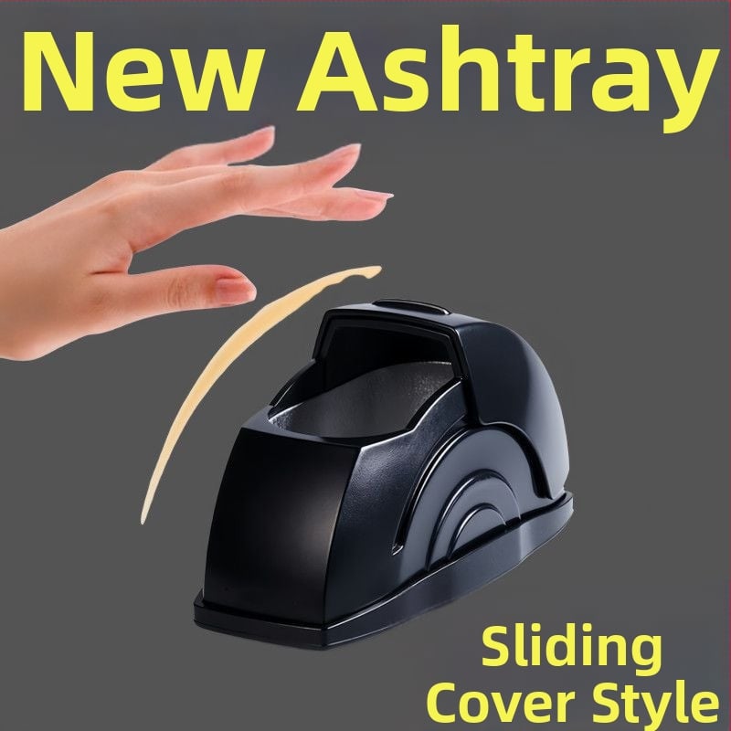 Τασάκι αυτοκινήτου με μεταλλικό εσωτερικό και ανοιχτό καπάκι, ανθεκτικό στον άνεμο και στα σωματίδια, σχεδιασμός με βιομιμητική τεχνολογία (Υλικό: Πλαστικό; Μοντέλο: Τασάκι κεντρικής κονσόλας; Διαδικασία παραγωγής: Βιομιμηρία; Βάρος: 100 g; Προσαρμογή: Ναι