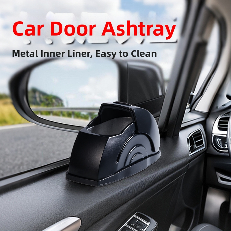 Τασάκι αυτοκινήτου με μεταλλικό εσωτερικό και ανοιχτό καπάκι, ανθεκτικό στον άνεμο και στα σωματίδια, σχεδιασμός με βιομιμητική τεχνολογία (Υλικό: Πλαστικό; Μοντέλο: Τασάκι κεντρικής κονσόλας; Διαδικασία παραγωγής: Βιομιμηρία; Βάρος: 100 g; Προσαρμογή: Ναι