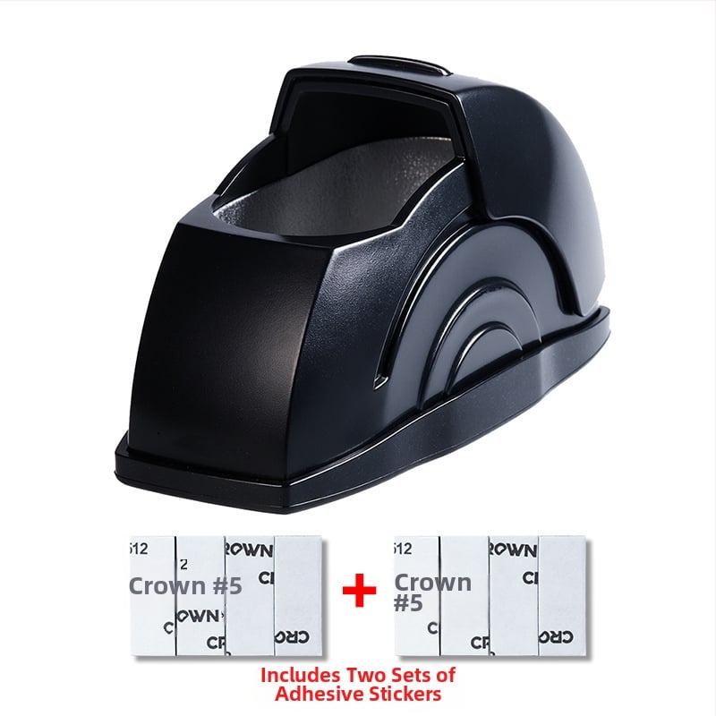 Τασάκι αυτοκινήτου με μεταλλικό εσωτερικό και ανοιχτό καπάκι, ανθεκτικό στον άνεμο και στα σωματίδια, σχεδιασμός με βιομιμητική τεχνολογία (Υλικό: Πλαστικό; Μοντέλο: Τασάκι κεντρικής κονσόλας; Διαδικασία παραγωγής: Βιομιμηρία; Βάρος: 100 g; Προσαρμογή: Ναι