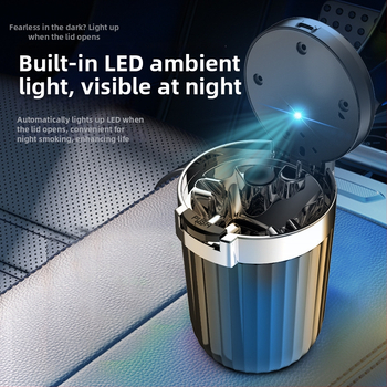 Τασάκι αυτοκινήτου Jerude Μοντέλο 1, Πλαστικό, Χύτευση, Βάρος 152