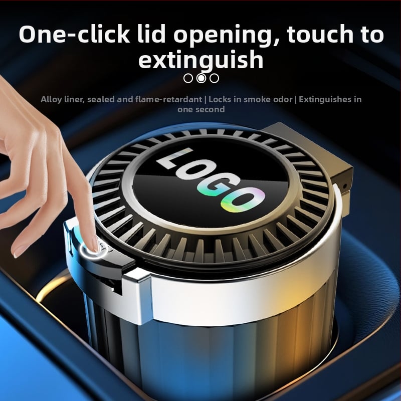 Τασάκι αυτοκινήτου Jerude Μοντέλο 1, Πλαστικό, Χύτευση, Βάρος 152