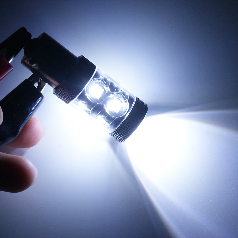 Autó LED index lámpa 1156, 50W, 12V, LED 2828, élettartam 5000 óra