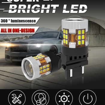 T20/7440/7443 jelzőfény és féklámpa LED-3020, 10-30V, 13.5W, modell 1156/1157
