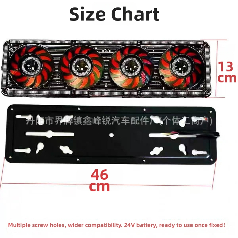 Kamion hátsó LED lámpa, vízálló szerelvény, 12-24V, élettartam 10000 óra