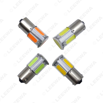 Autó COB LED 1156 BA15S: négyoldalas kanyarodó fény és fényjelző, 360° megvilágítás, 12V, alumínium ötvözet, élettartam 30 000–50 000 óra