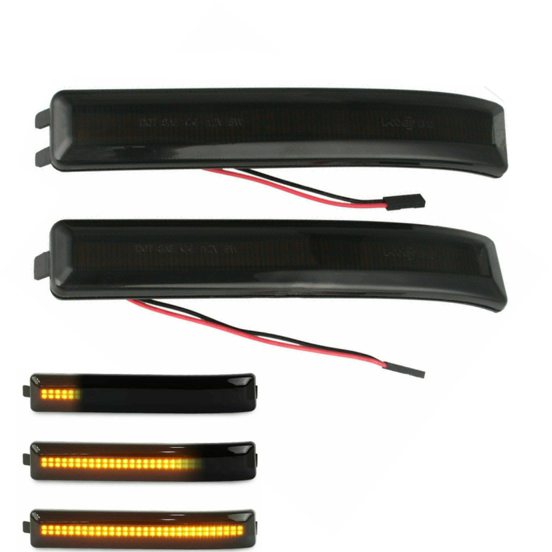 Ford F-150 LED szekvenciális hátsó tükrös jelzőfény, 12V, 4W, élettartam 50 000 óra