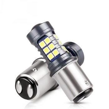 Univerzalni LED signalizator za auto s dekodiranjem (T15/1156/1157/7440/7443/3156/3157) – 3030 LED čipovi, 13.5W, 12–24V, 7000–8000K