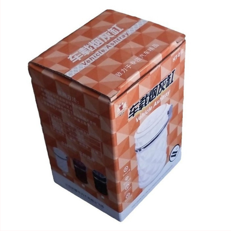 Τασάκι αυτοκινήτου με επιφάνεια κοπής διαμαντιού, LED φως, έξοδος αέρα υψηλής θερμοκρασίας — πλαστικό, 100 g