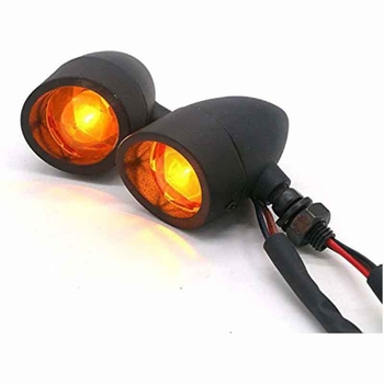 Univerzalni Harley dodatak za pokazivače motocikla – retro mrežasto bočno svjetlo, 12V, 10W, metal
