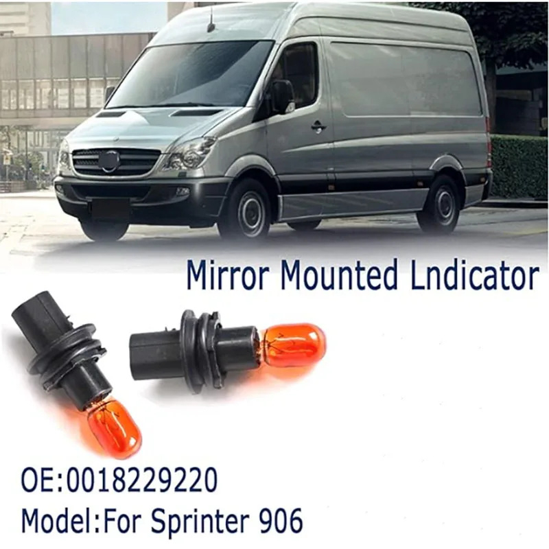 Mercedes Sprinter W906 06-12 visszapillantó tükör jelzőizzó – halogén, 12V, 5W, modell 0008201277 / A0008201277