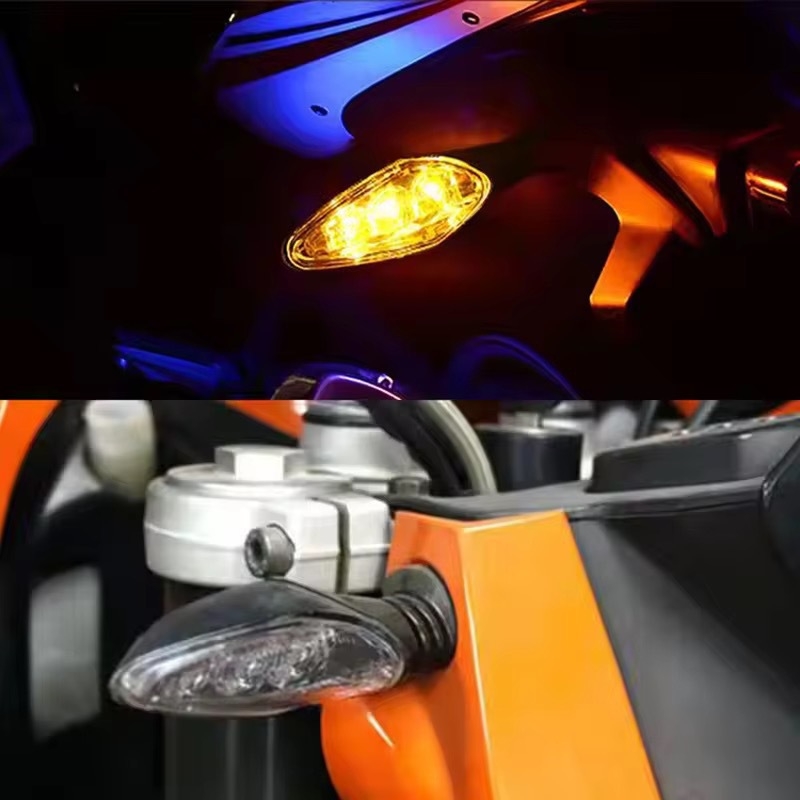 Motocikl LED signalizacija za skretanje, 12V, ABS, univerzalna kompatibilnost, model AC-0239