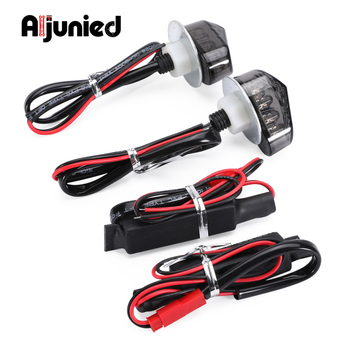 LED irányjelző fény rezisztor konverterrel Yamaha YZF-R3 / Honda CBR125R/CBR250R/CBR300R számára, 12V, akril ház