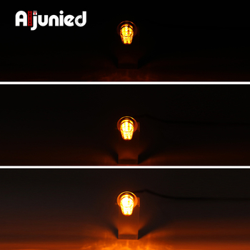 LED irányjelző fény rezisztor konverterrel Yamaha YZF-R3 / Honda CBR125R/CBR250R/CBR300R számára, 12V, akril ház