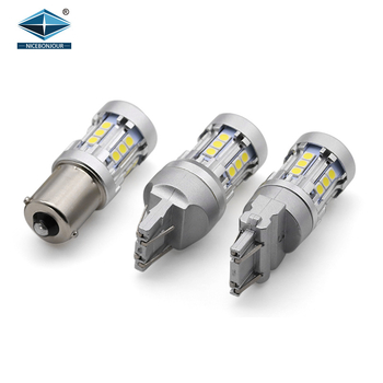 1156 auto LED pokazivač smjera i svjetlo za kočnice, 12-24V, 3030 LED, T20 leća