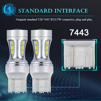 Automobilsko LED svjetlo za kočnice, model T20, LED izvor svjetla, 1080 lm, 12-24V