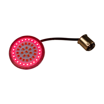 LED pokazivač smjera za motocikl Harley‑Davidson, 1157, s abažurom, 12V, 2835 LED, 6500K