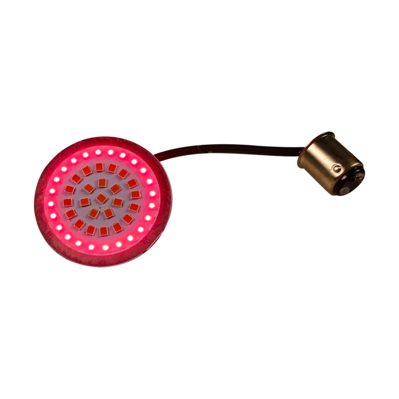 LED pokazivač smjera za motocikl Harley‑Davidson, 1157, s abažurom, 12V, 2835 LED, 6500K
