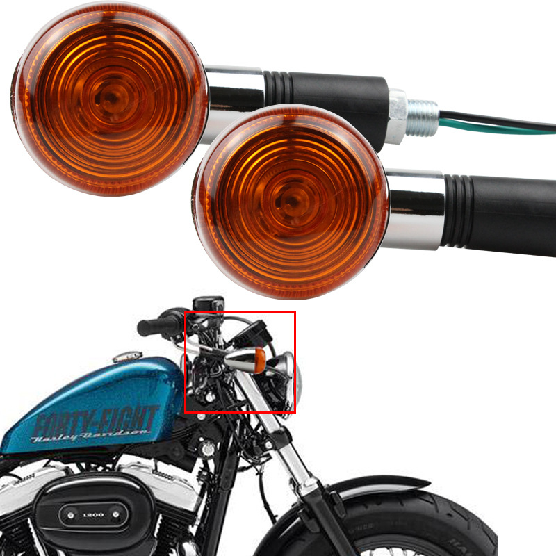 GN turn light za motocikle, 12V, plast + aluminijska legura, u obliku projektila, za modifikaciju motocikla