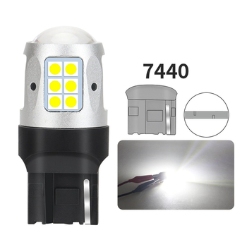 Auto LED signalno svjetlo za skretanje, kompatibilno s T20/1156/3030/24SMD/1157, 5W, 12V, univerzalna kompatibilnost
