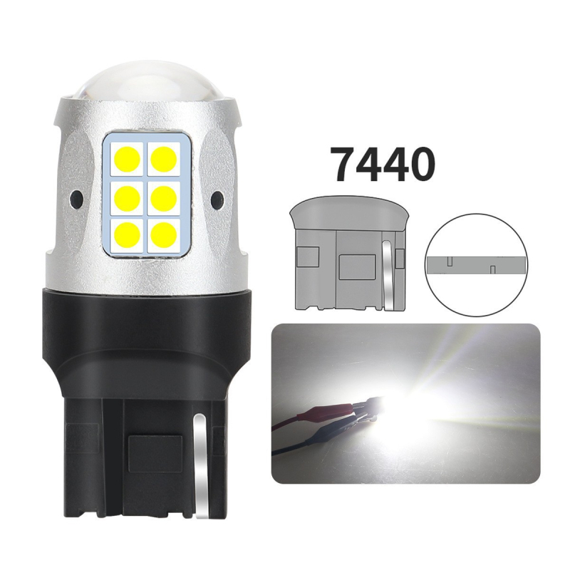 Auto LED signalno svjetlo za skretanje, kompatibilno s T20/1156/3030/24SMD/1157, 5W, 12V, univerzalna kompatibilnost