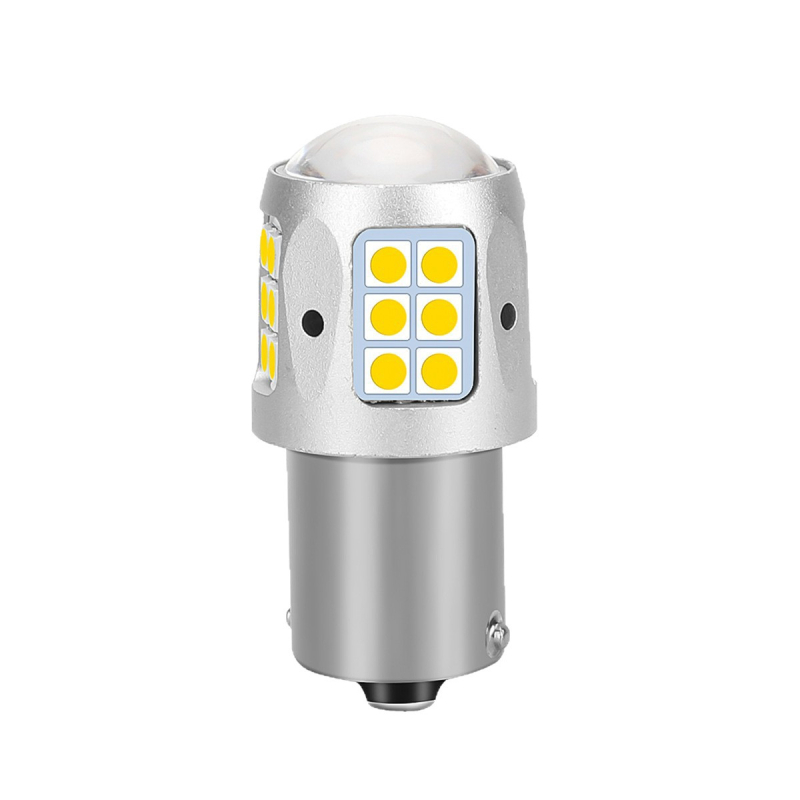 Auto LED signalno svjetlo za skretanje, kompatibilno s T20/1156/3030/24SMD/1157, 5W, 12V, univerzalna kompatibilnost