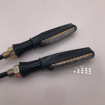 Mododa Fish XCD-51 LED migavac za motocikl — stil tekuće vode, LED izvor, 12V kompatibilnost, trajanje 24 mjeseca