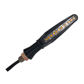 Mododa Fish XCD-51 LED migavac za motocikl — stil tekuće vode, LED izvor, 12V kompatibilnost, trajanje 24 mjeseca