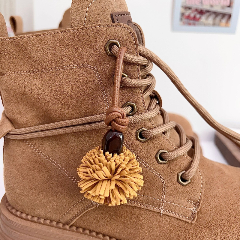 Cipőmedál tassel gömb dísz — sportcipőkhöz és más cipőkhöz — egész éves viselet