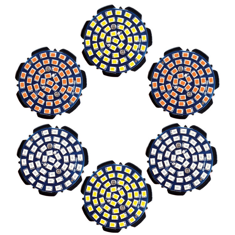 Harley motorkerékpár irányjelző és féklámpa, 1156/1157, 2835 LED, 48 LED, 12V, 5W