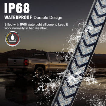 Pickup LED hátsó világítási sáv jelzővel, 12V DC, 2835 LED-ek, 500 lm, 50 000 óra