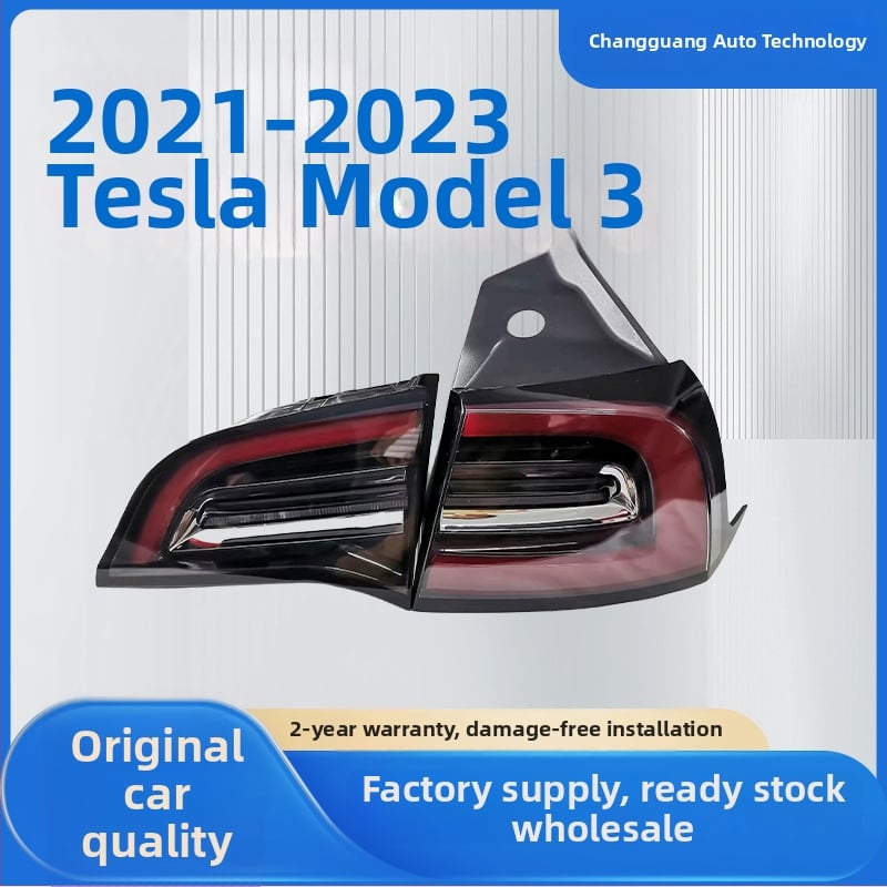 CG polikarbonát LED hátsó lámpa készlet a Tesla Model 3 és Model Y számára