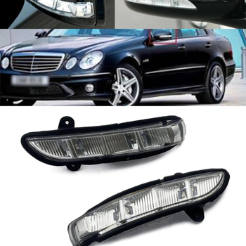 Mercedes-Benz W211/W221/W219 számára LED visszapillantó tükör irányjelző lámpa - 2198200521/2198200621, ABS