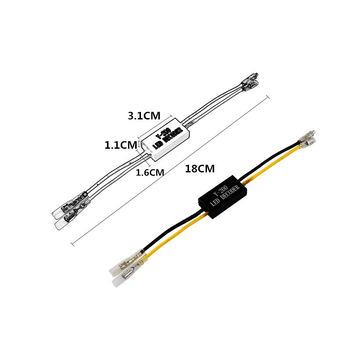 Motorkerékpár LED dekóder a irányjelzőkhöz, 12V, 10W, modell Y200, kiegészítő Y200