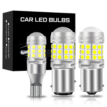 LED stražnje svjetlo za auto, 42 SMD, aluminijsko kućište, leća, 12-24V, 21W