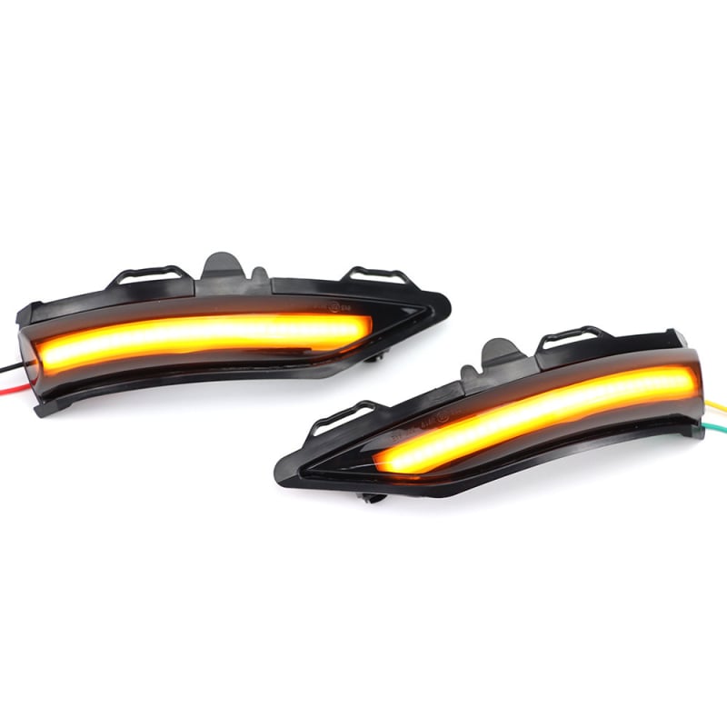 Dinamikus tükrös LED világítás Ford Fiesta Mk8 2019 – 12V, 5W, LEDs, ABS