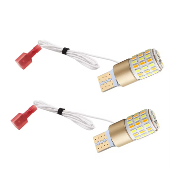 YC LED T10 dvobojna motociklistička svjetlosna signalizacija — univerzalna, 2.5W, 12V, aluminijsko kućište