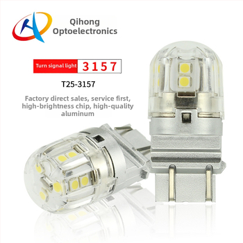 LED brzdové svetlo s ukazovacím svetlom a spätným svetlom, model 3157, SMD, 10-40V, 4W, 6500K