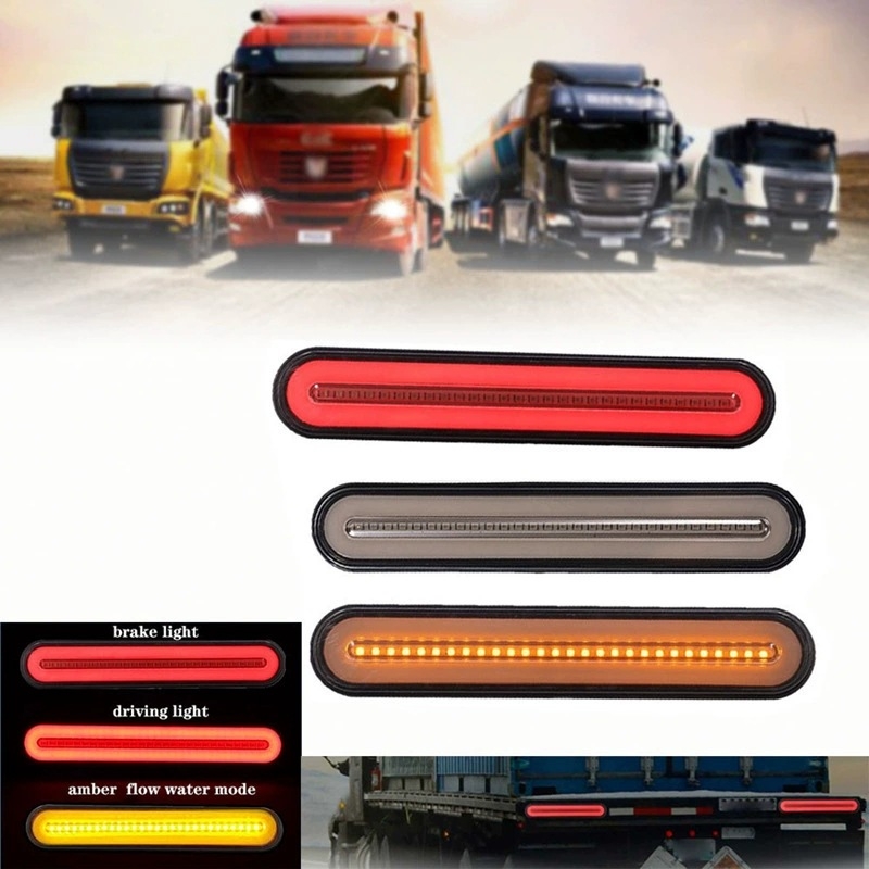 LED stražnja svjetla za kamione i prikolice s protuzakretanjem signala i anti-tailgating funkcijom, 10-30V, 0.7W, 2835SMD, Model S-31-100LED