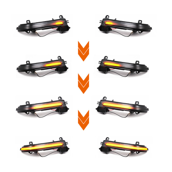 BMW LED dinamičan signalni svjetlo za retrovizor, 5W, 12V, za modele F20/F21/F22/F23/F30/F31