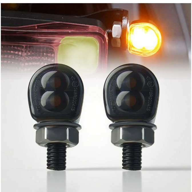 Motociklistički pokazivač smjera, aluminijska legura, 12V, 1W, LED 3000K