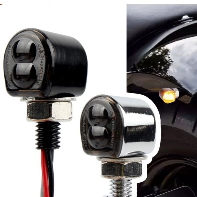 Motociklistički pokazivač smjera, aluminijska legura, 12V, 1W, LED 3000K