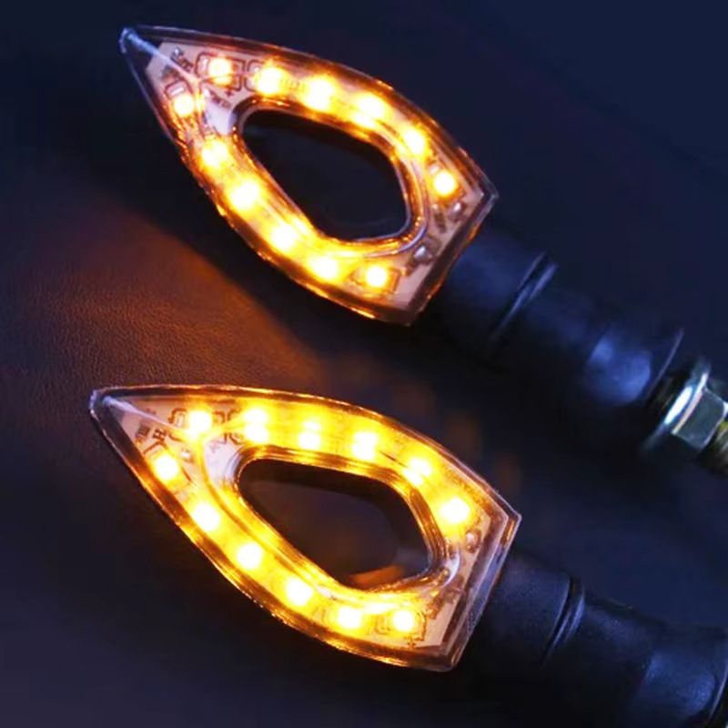 LED središnja ambijentalna svjetlost za motocikle i električna vozila – svjetlo za signalizaciju skretanja i dvostrano stražnje upozoravajuće svjetlo, 12V