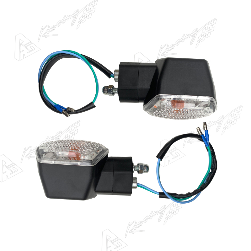 Universális motorkerékpár jelzők – halogén, 12V DC, ABS ház, MSX125-kompatibilis